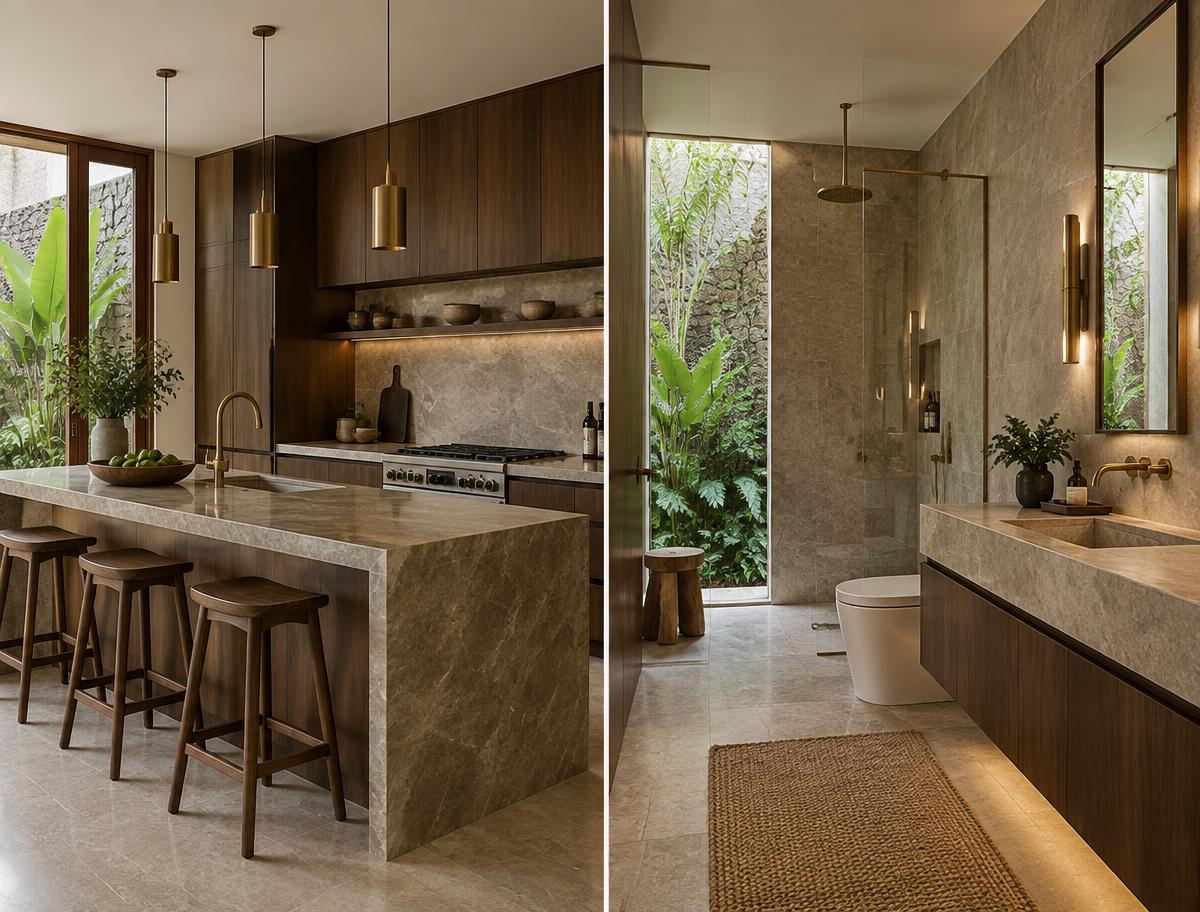 Dapur & Kamar Mandi